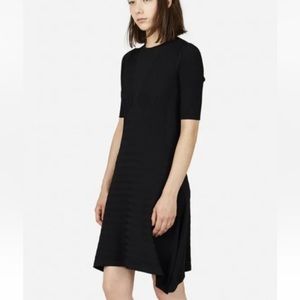 Opening Ceremony Delta Black Knit Handkerchief Hem Dress Size Large